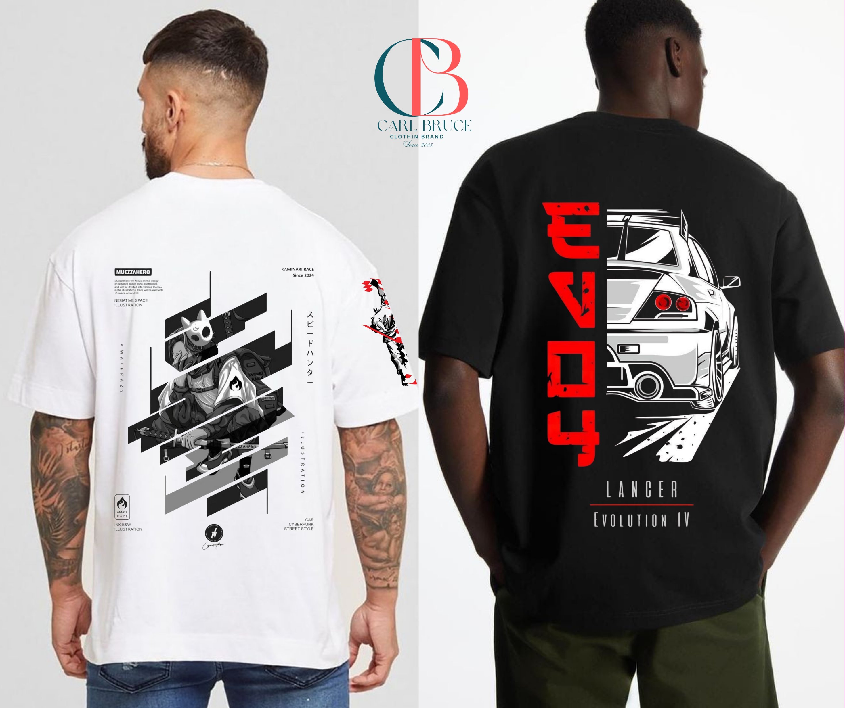 CB Anime Street Tee White